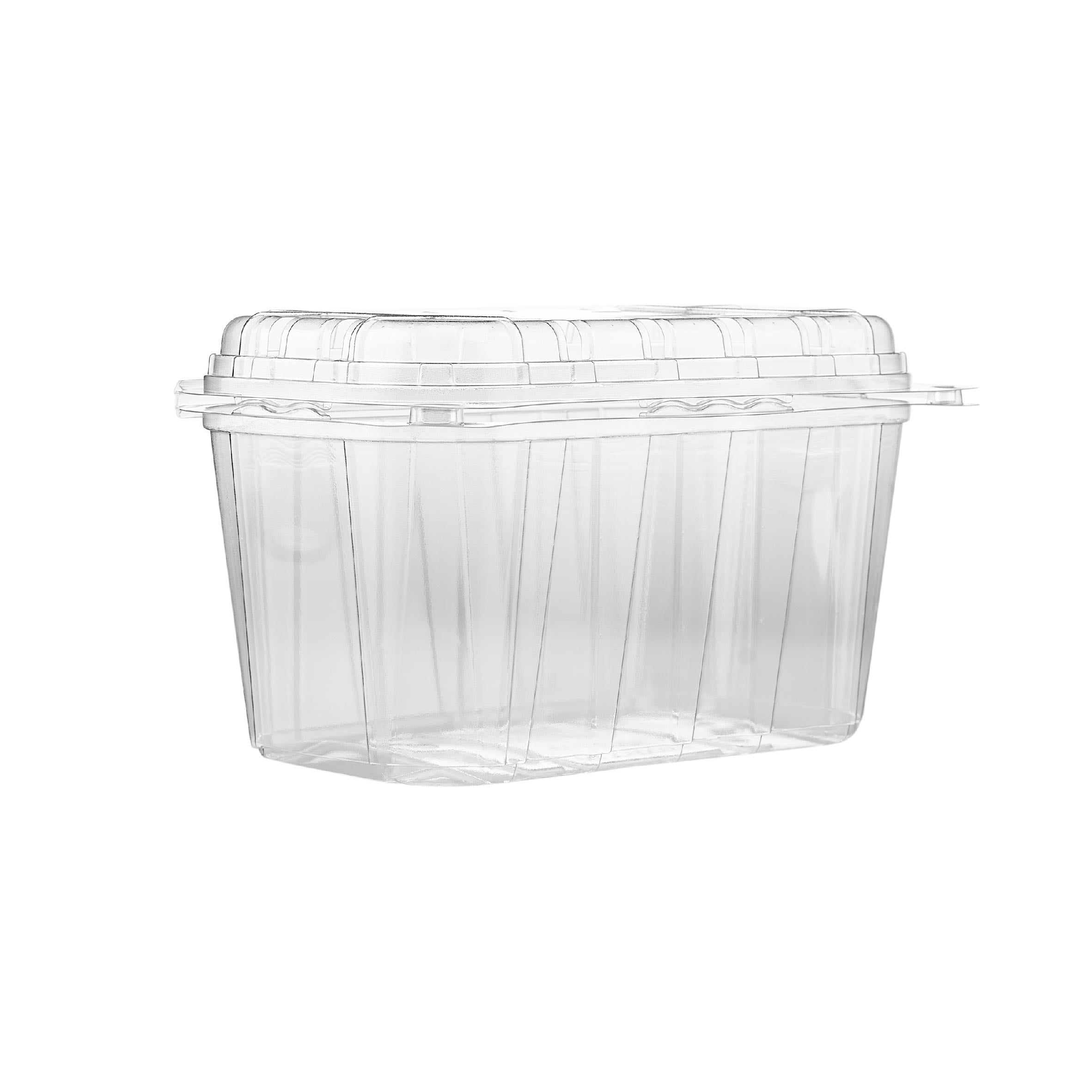 Clear PET Punnet Veg & Fruits Container - Hotpack Oman