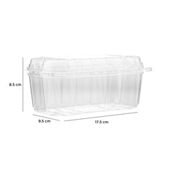 Clear PET Punnet Veg & Fruits Container - Hotpack Oman