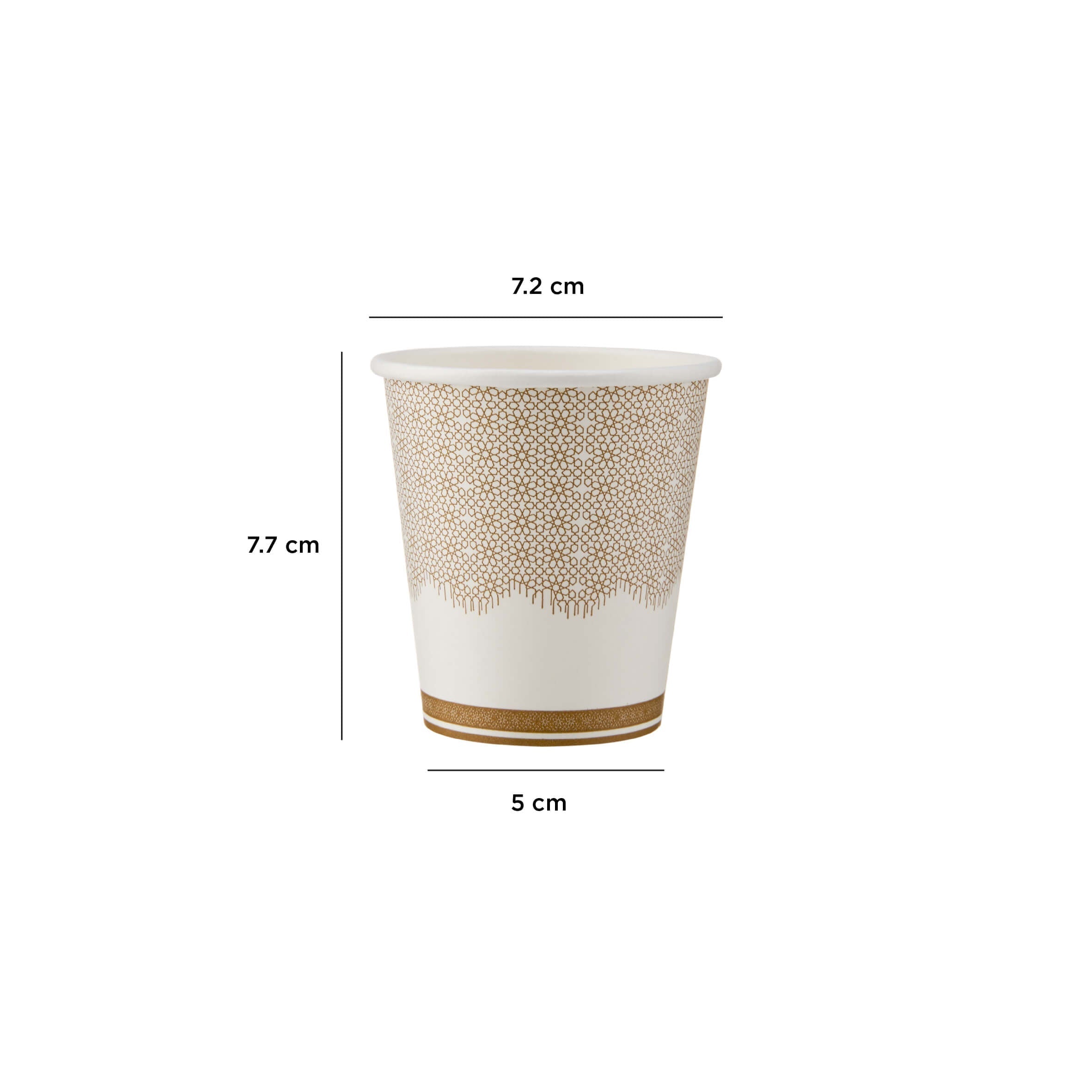 Printed Ramadan Heavy Duty 6.5 Oz Cup - Hotpack Global