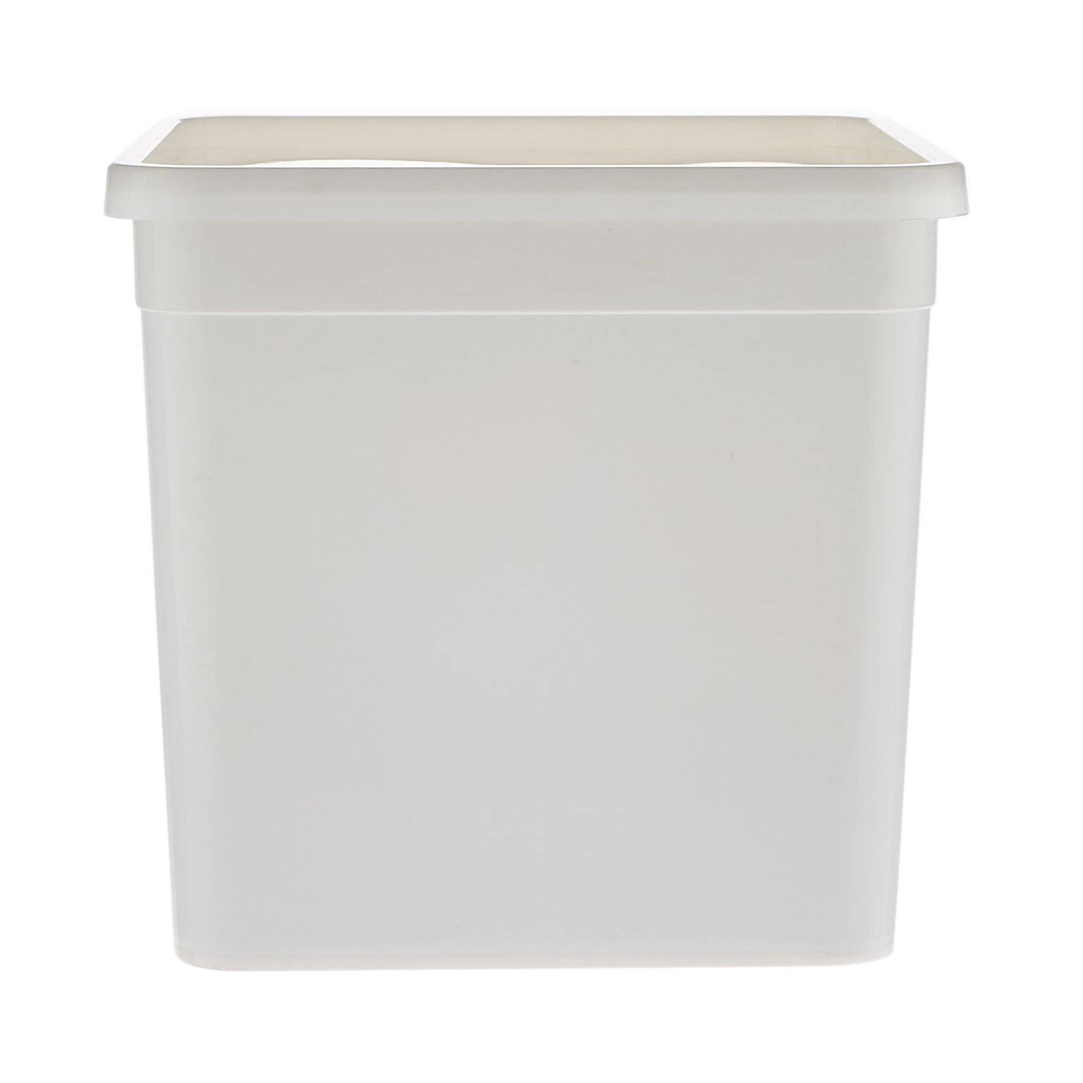 White Plastic 4 Litre Pail 100 Pieces - Hotpack Oman