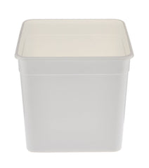 White Plastic 4 Litre Pail 100 Pieces - Hotpack Oman