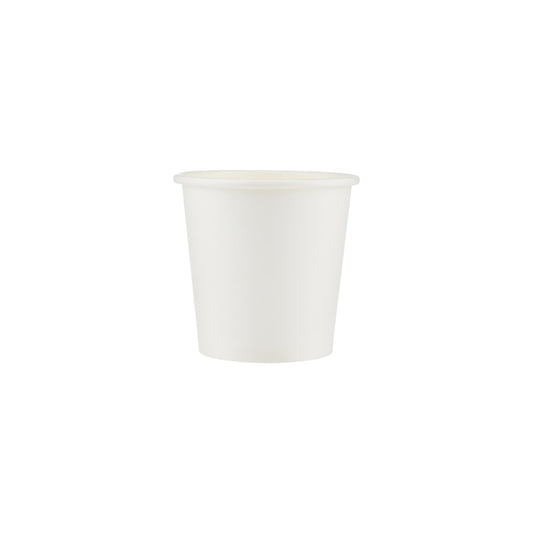 6.5 Oz White Single Wall Paper Cups 1000 Pieces - Hotpack Global