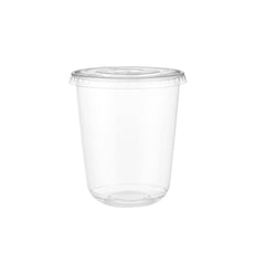 14 Oz U-Shape PET Clear Cup - Hotpack Oman