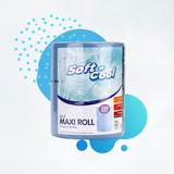 6 Roll Soft N Cool Blue Maxi Roll