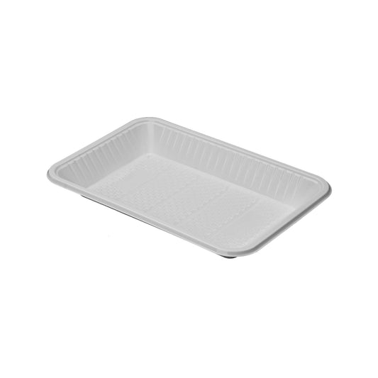 Hotpack | Plastic Rectangular Trays No.4 (268 x 188 x 27 mm) | 10 KG - Hotpack Oman