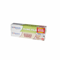 Buy Cling Film Get Baking Paper Roll Free Combo - Hotpack Oman